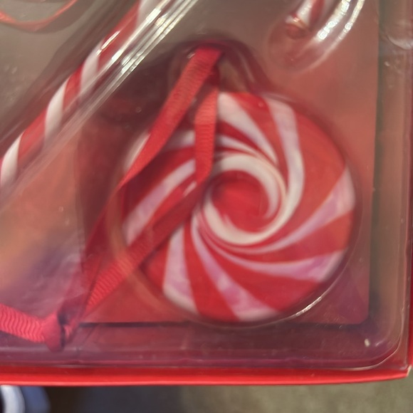 Williams Sonoma Peppermint Candy Ornaments - Picture 5 of 5